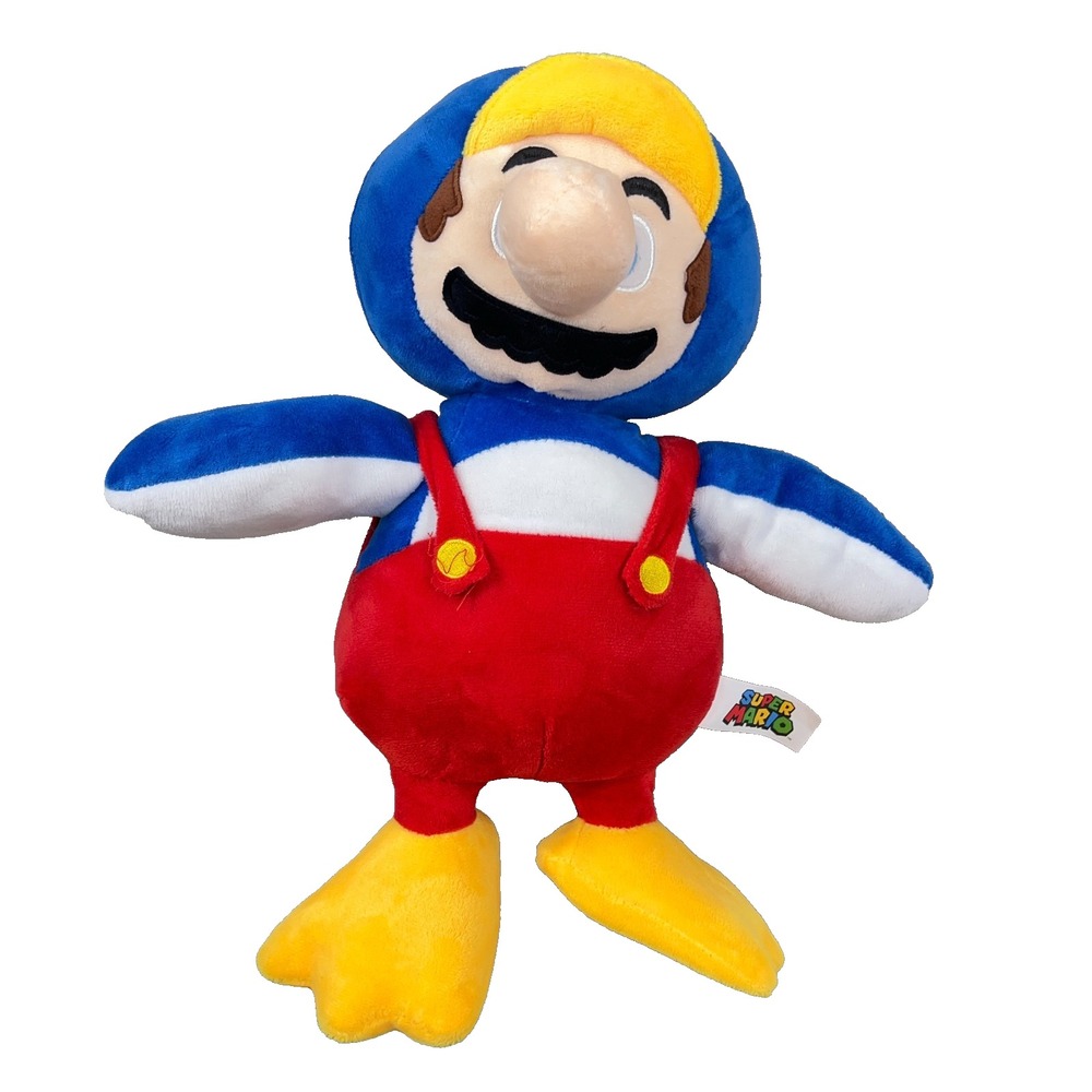 Super Mario Penguin Suit Plush 14" Doll 2021 Nintendo Good Stuff Stuffed Animal